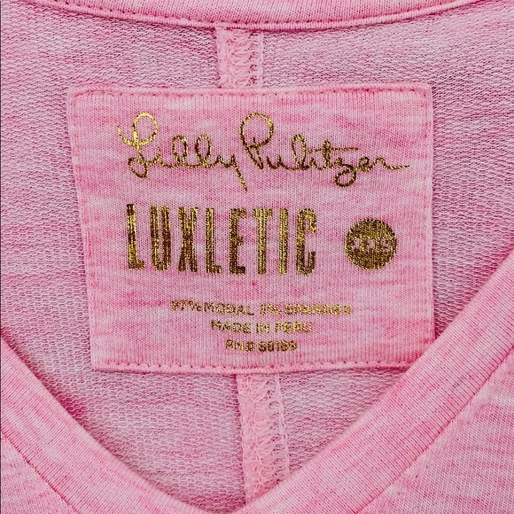 💕Lilly Pulitzer Luxletic Clifford Top - Sz: XXS - Picture 4 of 7